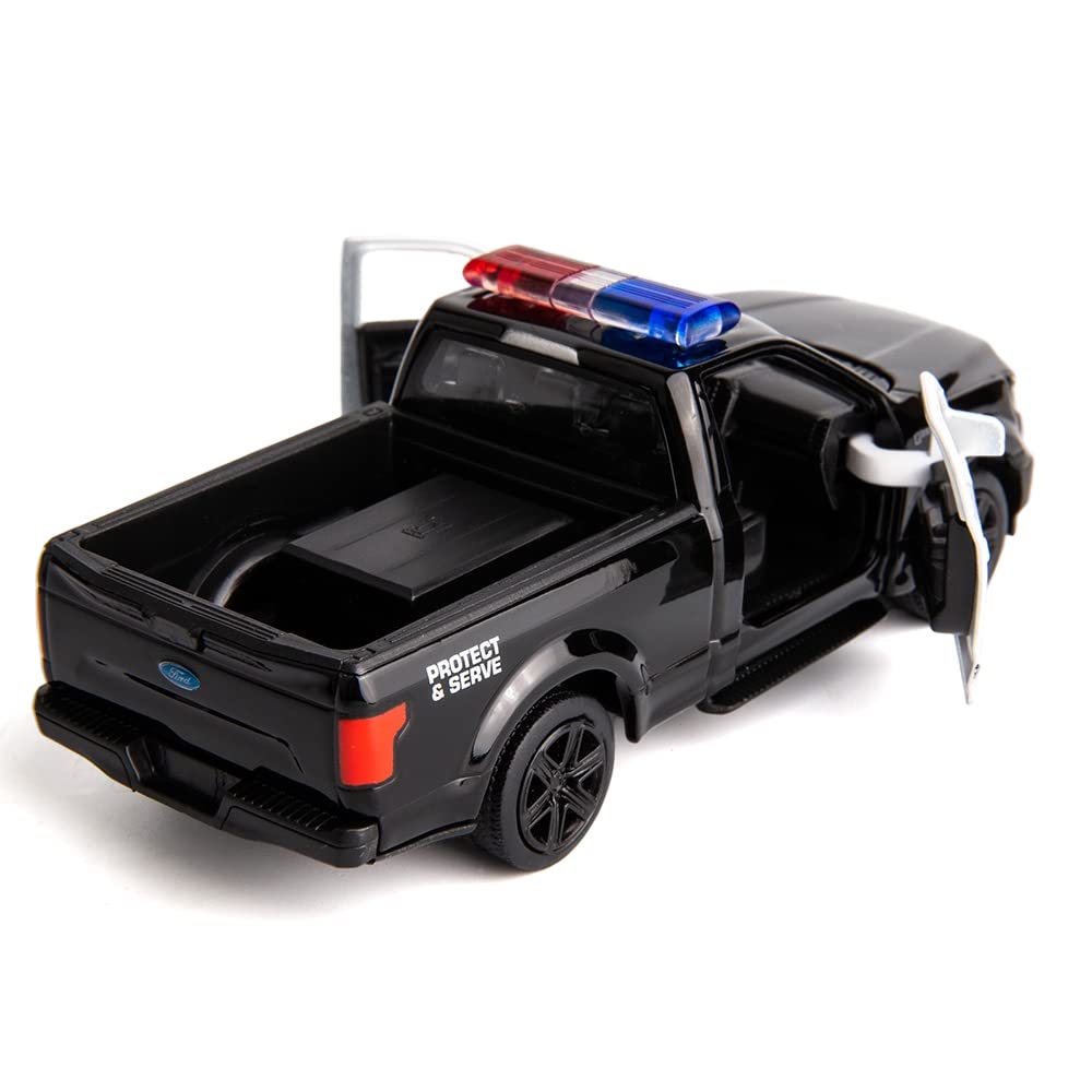 Foto 8 pulgar | Modelo De Coche De Policía Bdtctk A Escala 1/36 Compatible Con Ford F150 - Venta Internacional.