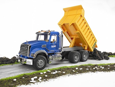 Foto 5 | Camión Volquete De Juguete Bruder Mack Granite 02815 Para Niños Mayores De 4 Años - Venta Internacional.