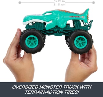 Foto 3 | Toy Rc Hot Wheels Monster Trucks Mega-wrex A Escala 1:24 - Venta Internacional.