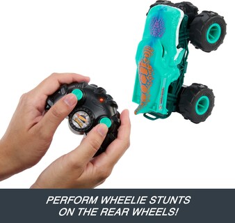 Foto 5 | Toy Rc Hot Wheels Monster Trucks Mega-wrex A Escala 1:24 - Venta Internacional.