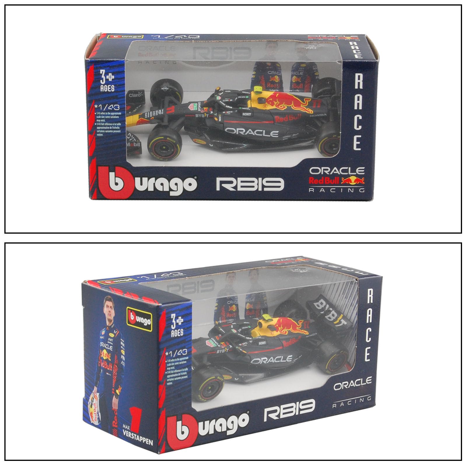 Foto 4 pulgar | Maqueta De Coche Bburago Escala 1/43 2023 Rb19 #11 F1 Sergio Perez - Venta Internacional.