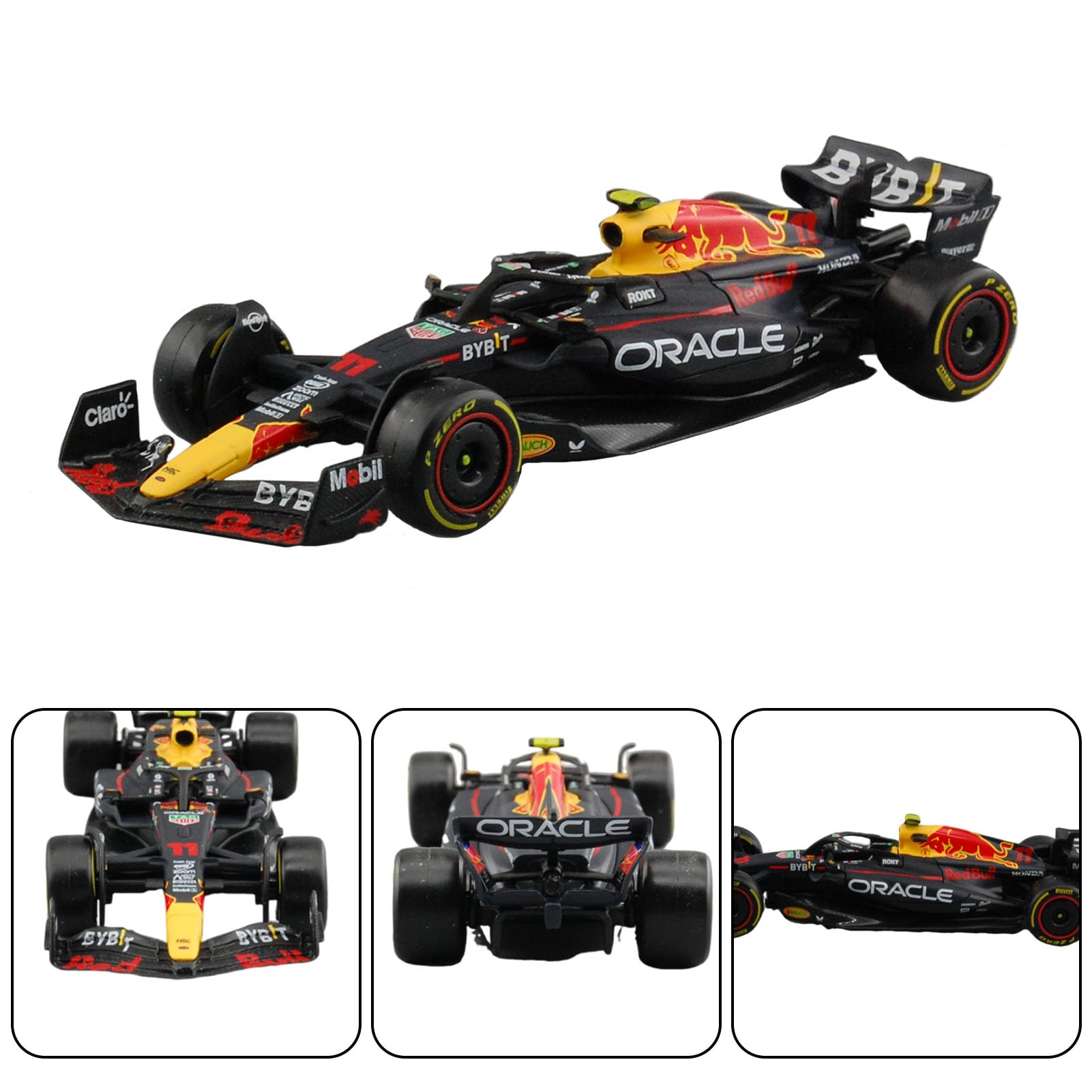 Foto 5 pulgar | Maqueta De Coche Bburago Escala 1/43 2023 Rb19 #11 F1 Sergio Perez - Venta Internacional.