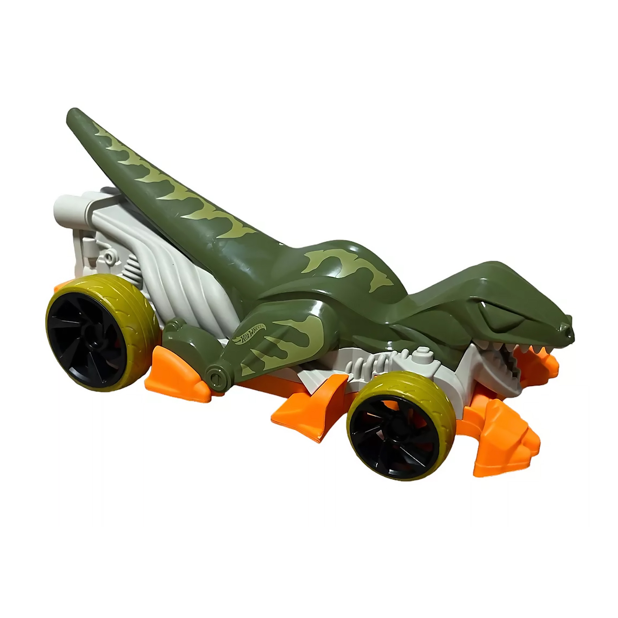 Foto 2 pulgar | Vehículos Coches Fricción Hotwheels Velociracer Dinosaurios Carreras