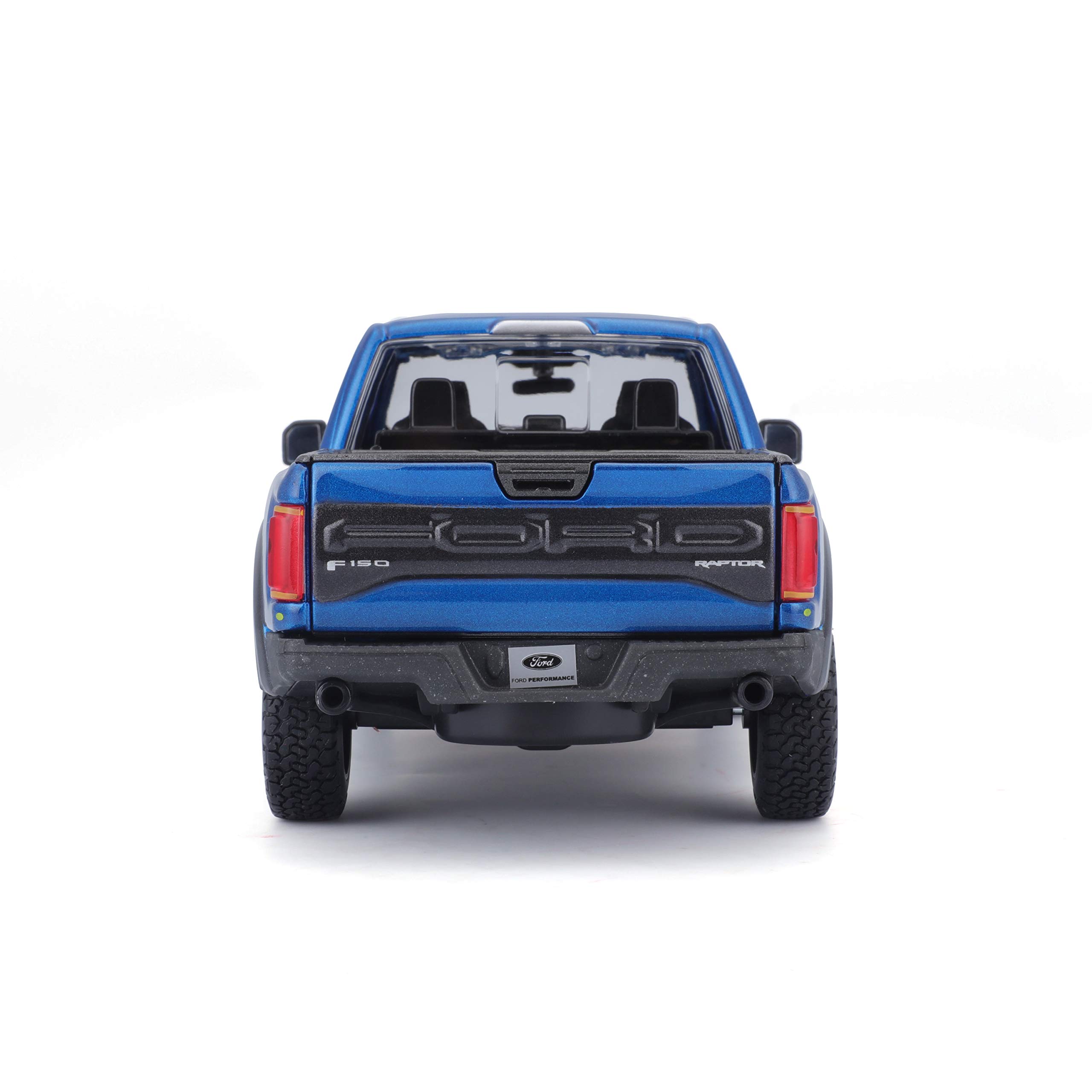 Foto 7 pulgar | Camión Maisto Fundido A Presión 1:24 2017 Ford F150 Raptor Blue - Venta Internacional.