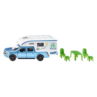 Foto 3 | Toy Car Siku Ford F150 Pick-up Camper Con Sillas Y Mesa - Venta Internacional.