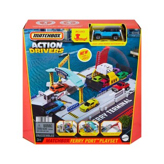 Foto 6 | Set Ferry Port Matchbox Hmh29 Con Ferry Con Ruedas Desmontables - Venta Internacional.