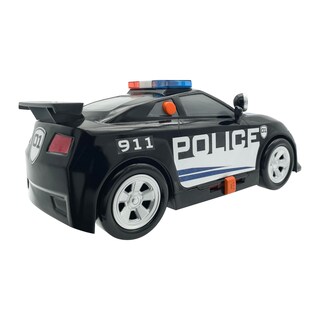Foto 3 | Coche De Policía De Juguete Mighty Fleet Power Movers 15 Con Luces Y Sonidos - Venta Internacional.
