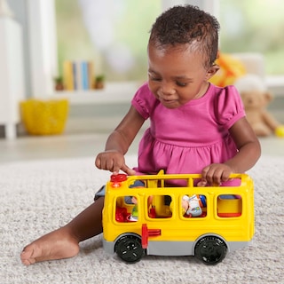 Foto 2 | Autobús Escolar De Juguete Fisher-price Little People Musical De 1 Año O Más - Venta Internacional.