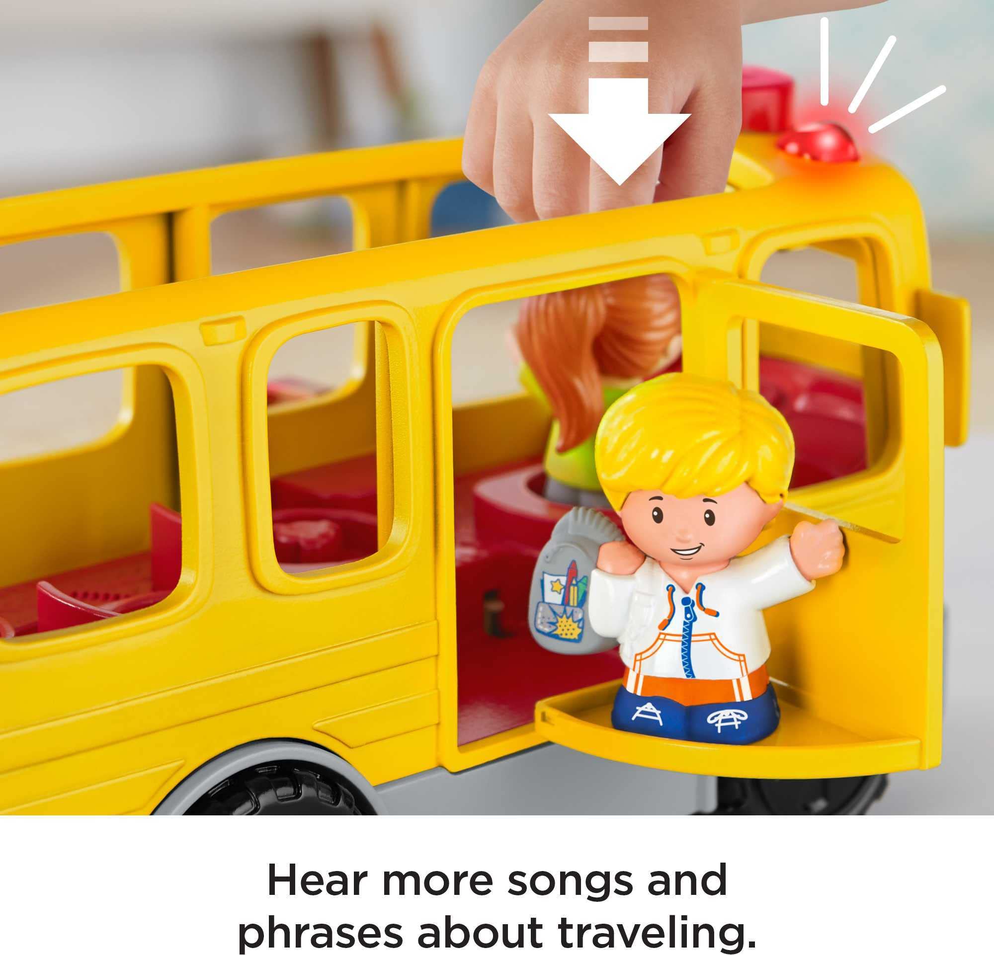 Foto 5 pulgar | Autobús Escolar De Juguete Fisher-price Little People Musical De 1 Año O Más - Venta Internacional.