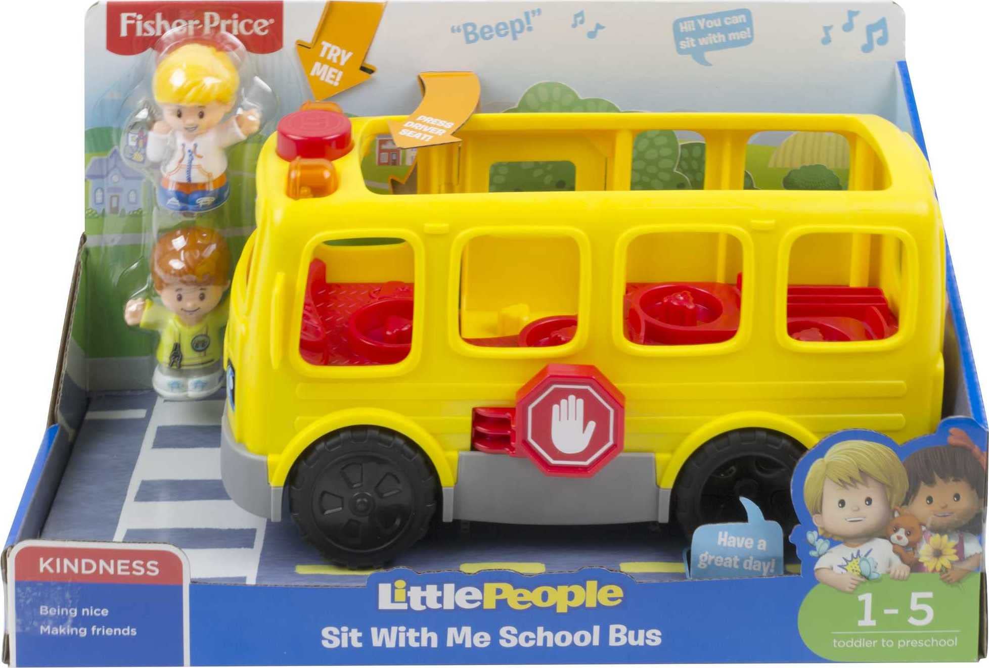 Foto 7 pulgar | Autobús Escolar De Juguete Fisher-price Little People Musical De 1 Año O Más - Venta Internacional.