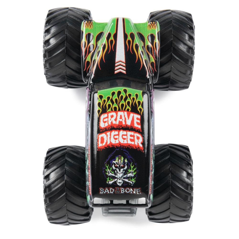 Foto 9 pulgar | Monster Jam: Gravedigger Vs Avenger Escala 1/64 2 Pack