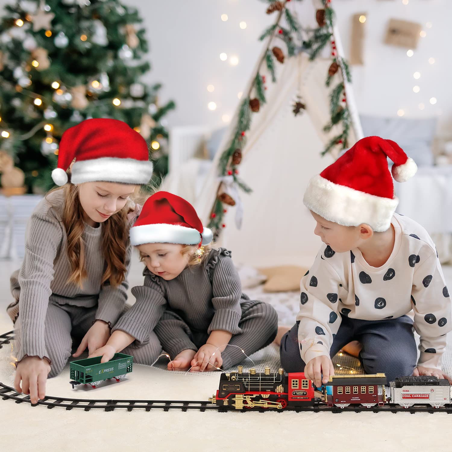 Foto 3 pulgar | Tren de Juguete Holyfun Infantil-Venta Internacional