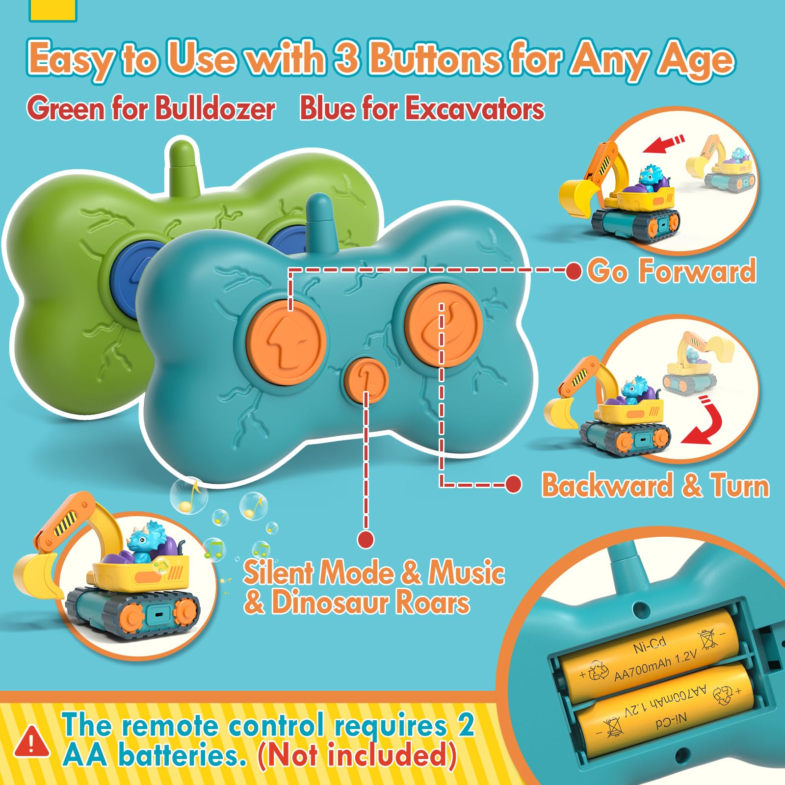 Foto 4 pulgar | Carros a Control Remoto Lehoo Castle Infantil-Venta Internacional