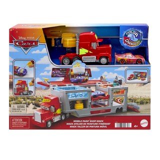 Foto 6 | Playset Mattel Disney Pixar Cars Transformando Camiones Y Automóviles - Venta Internacional.