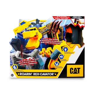 Foto 6 | Excavadora De Juguete Cat Roaring Rex-cavator Con Luz Y Sonido Durante Más De 3 Años - Venta Internacional.