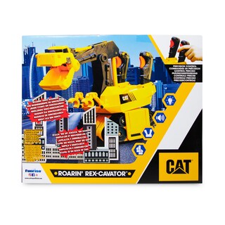 Foto 7 | Excavadora De Juguete Cat Roaring Rex-cavator Con Luz Y Sonido Durante Más De 3 Años - Venta Internacional.