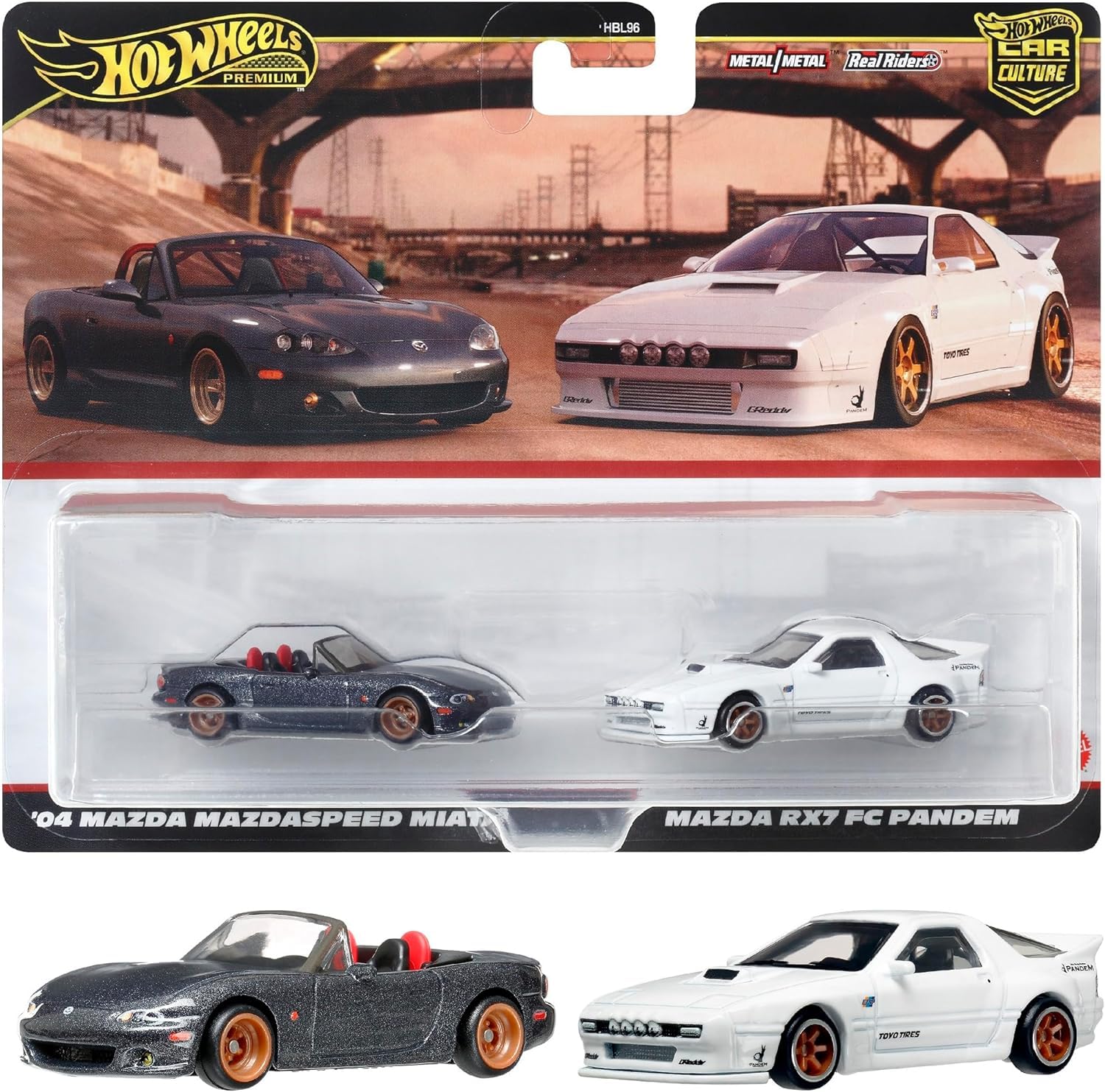 Minicoche Hot Wheels Premium '04 Mazda Mazdaspeed Miata/rx7 - Venta Internacional.