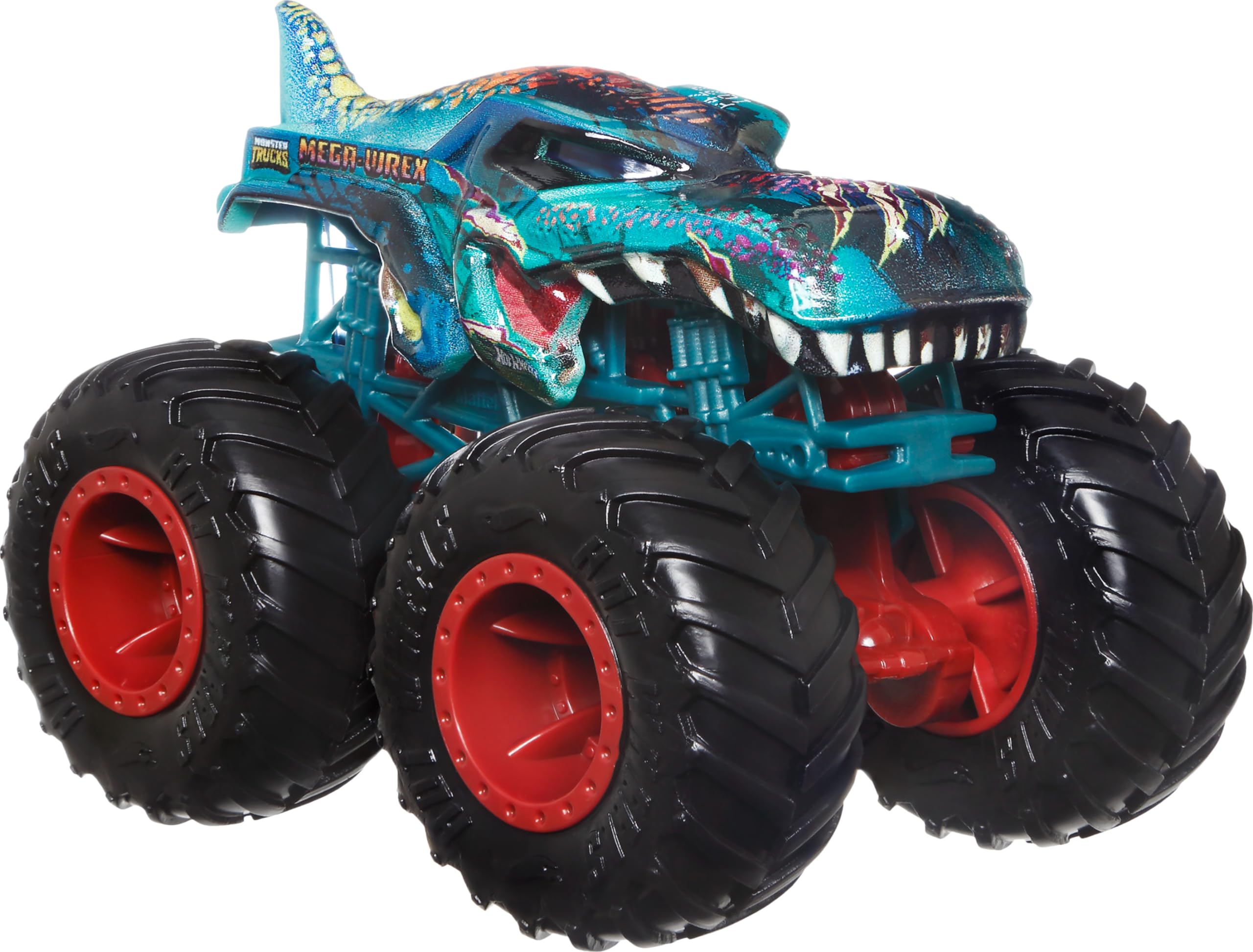 Foto 4 pulgar | Set Toy Monster Trucks Hot Wheels Fang Frenzy 1:64 Paquete De 4 - Venta Internacional.