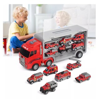 Foto 5 | Juguetes Camión de Bomberos 7 en 1 Rojo para Niños