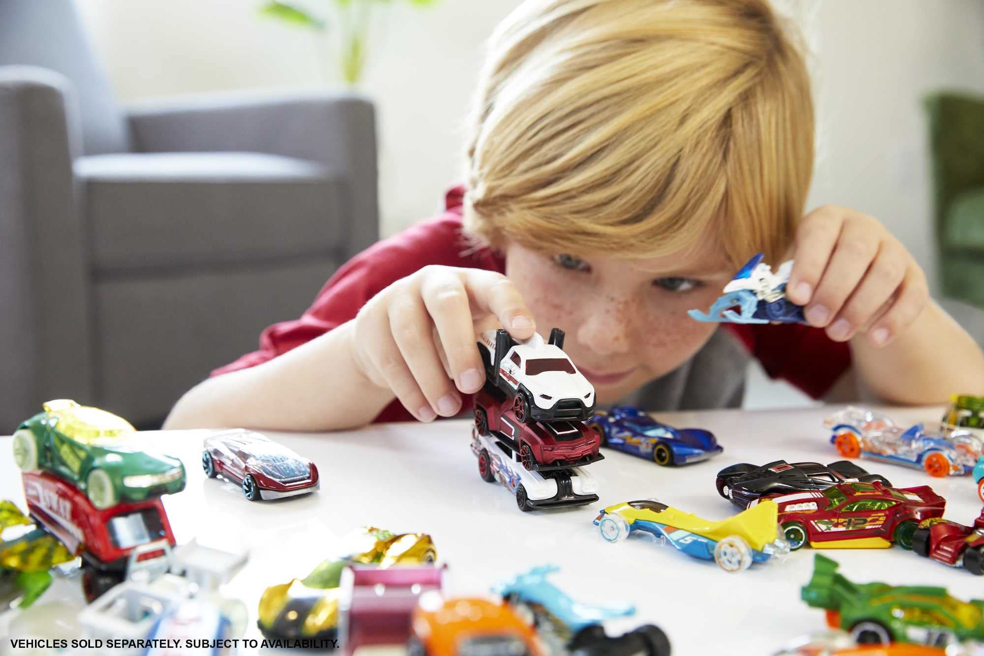 Foto 2 | Mini Colección Nightburnerz De Toy Hot Wheels, Paquete De 10 Unidades, 1:64 - Venta Internacional.