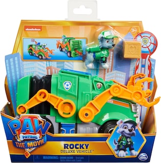 Foto 1 | Paw Patrol Vehiculo Deluxe Rocky La Pelicula