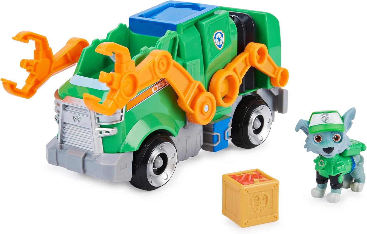 Foto 3 pulgar | Paw Patrol Vehiculo Deluxe Rocky La Pelicula