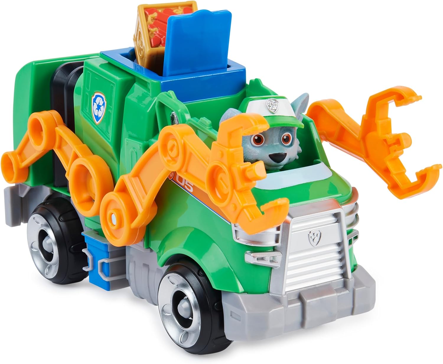 Foto 5 pulgar | Paw Patrol Vehiculo Deluxe Rocky La Pelicula
