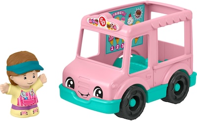 Foto 1 | Camión De Helados De Juguete Fisher-price Little People De 1 Año O Más - Venta Internacional.