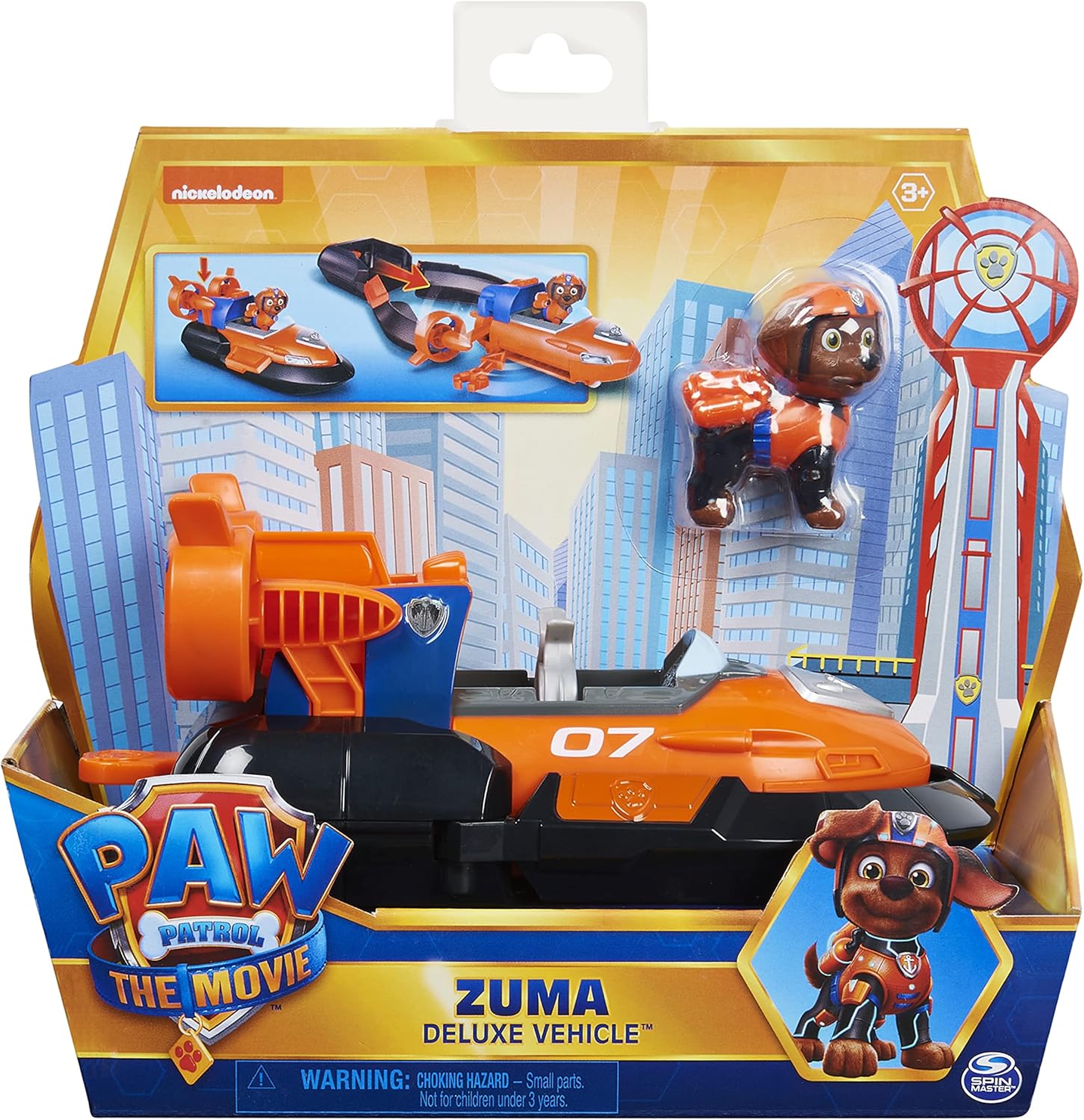 Foto 2 pulgar | Vehículo Spin Master Paw Patrol Deluxe Zuma La Película