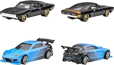 Foto 4 | Paquete De 10 Coches De Juguete Hot Wheels Hvx27 Fast And Furious - Venta Internacional.