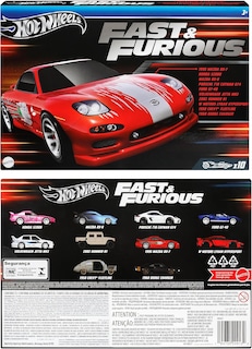 Foto 7 | Paquete De 10 Coches De Juguete Hot Wheels Hvx27 Fast And Furious - Venta Internacional.