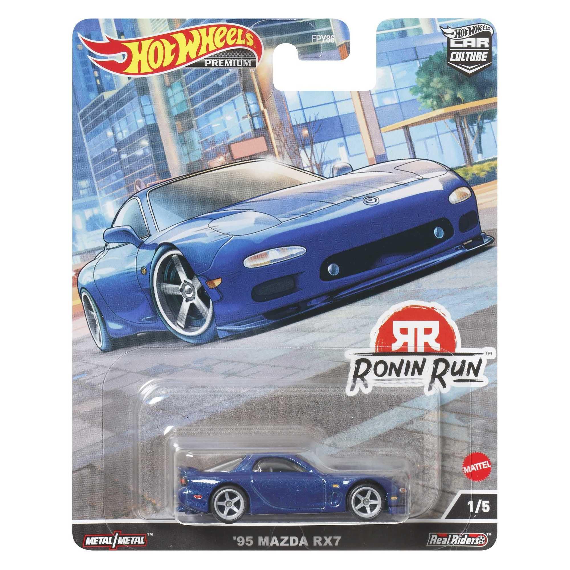 Foto 2 pulgar | Auto Fundido Hot Wheels '95 Mazda Rx7 Car Culture Premium - Venta Internacional.