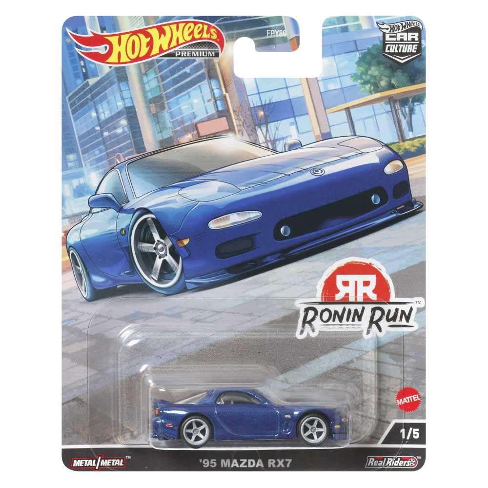 Foto 6 pulgar | Auto Fundido Hot Wheels '95 Mazda Rx7 Car Culture Premium - Venta Internacional.