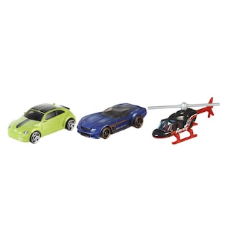 Foto 3 | Surtido Básico De Autos Hot Wheels Fundidos A Presión, Paquete De 3 - Venta Internacional.