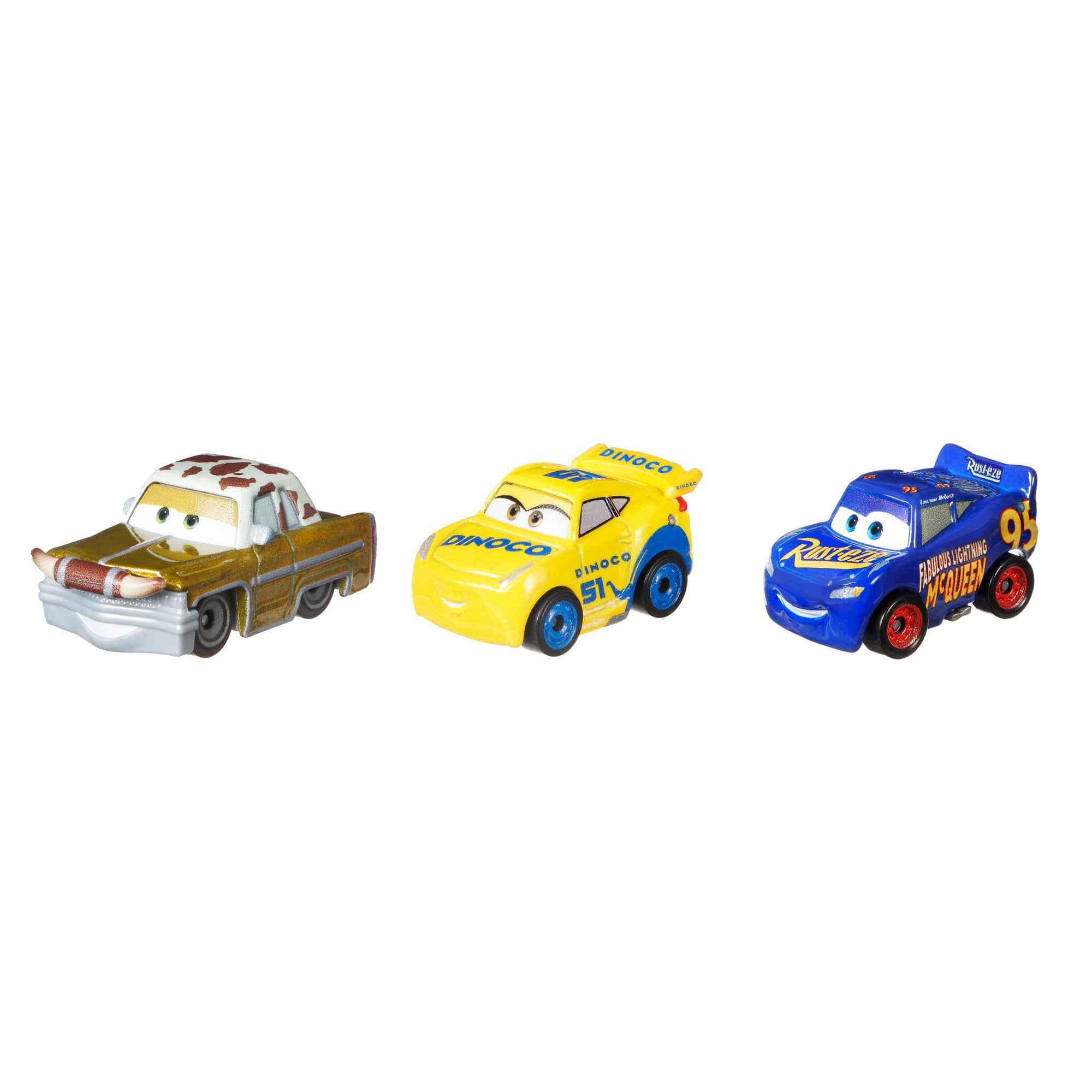 Foto 5 pulgar | Pack De 3 Unidades De Toy Cars Mattel Disney Pixar Minis - Venta Internacional.