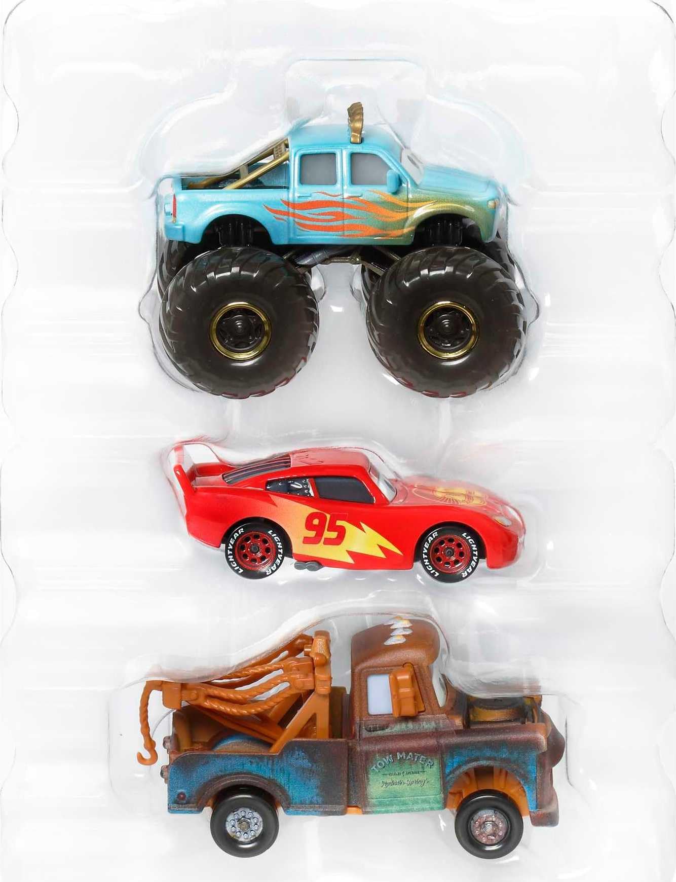 Foto 5 | Pack De 3 Minicoches Mattel Disney Pixar De Toy Cars - Venta Internacional.