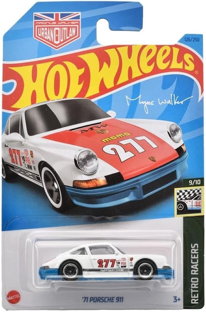 Foto 2 pulgar | Coche De Juguete Hot Wheels '71 Porsche 911 2023 Retro Racers 1:64 - Venta Internacional.