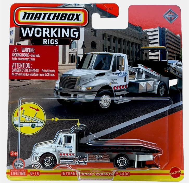 Camión De Juguete Mattel International Durastar 4400 Flatbed 2024 - Venta Internacional.