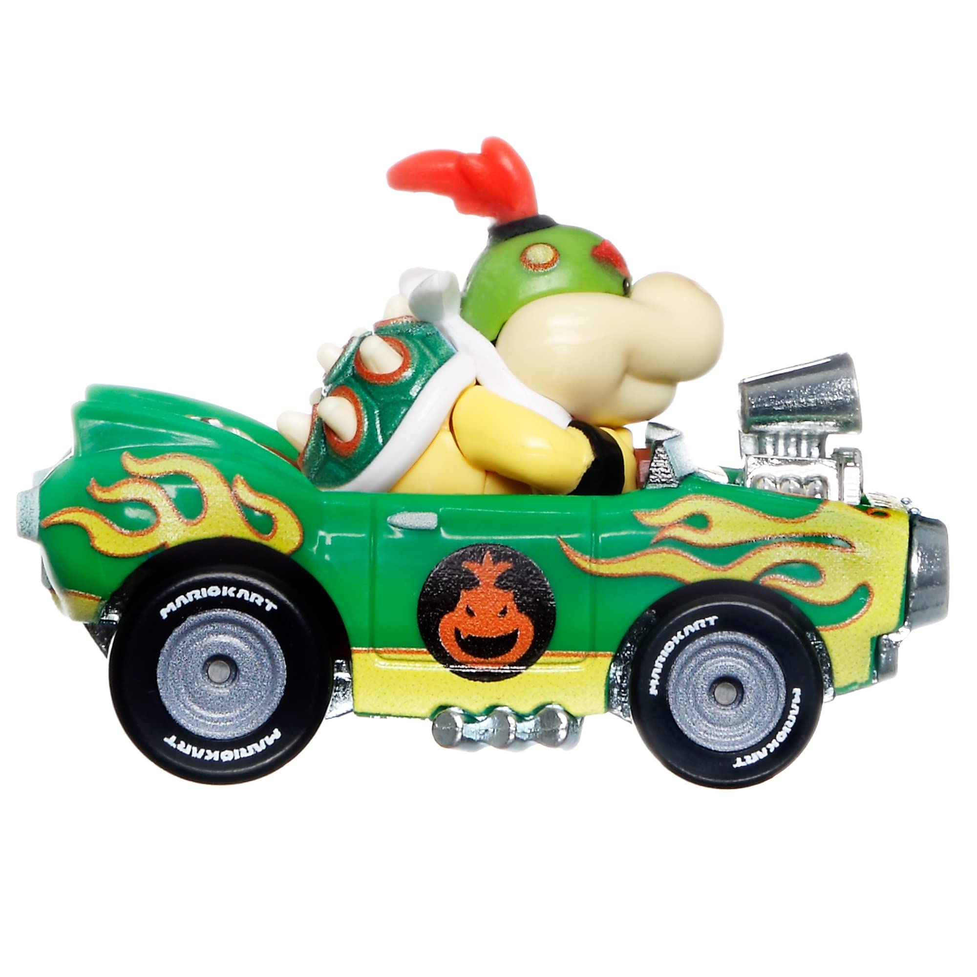 Foto 2 pulgar | Mario Kart Bowser Jr De Toy Hot Wheels Fundido A Presión 1:64 - Venta Internacional.
