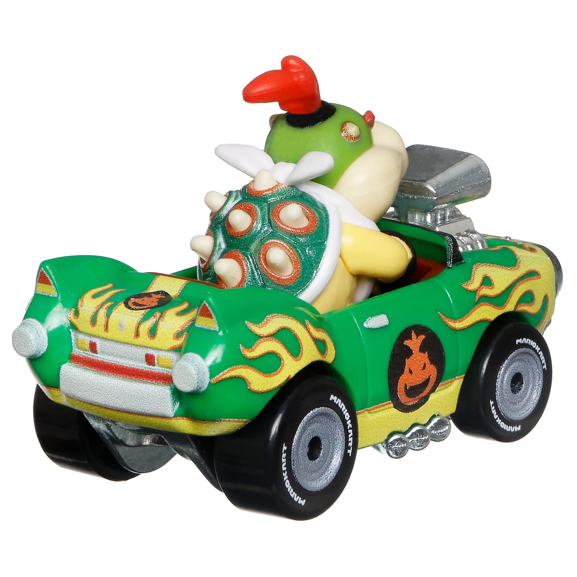 Foto 3 pulgar | Mario Kart Bowser Jr De Toy Hot Wheels Fundido A Presión 1:64 - Venta Internacional.