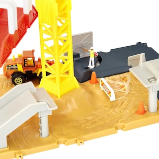 Foto 2 | Controladores De Acción Matchbox De Construction Playset Con Bulldozer - Venta Internacional.