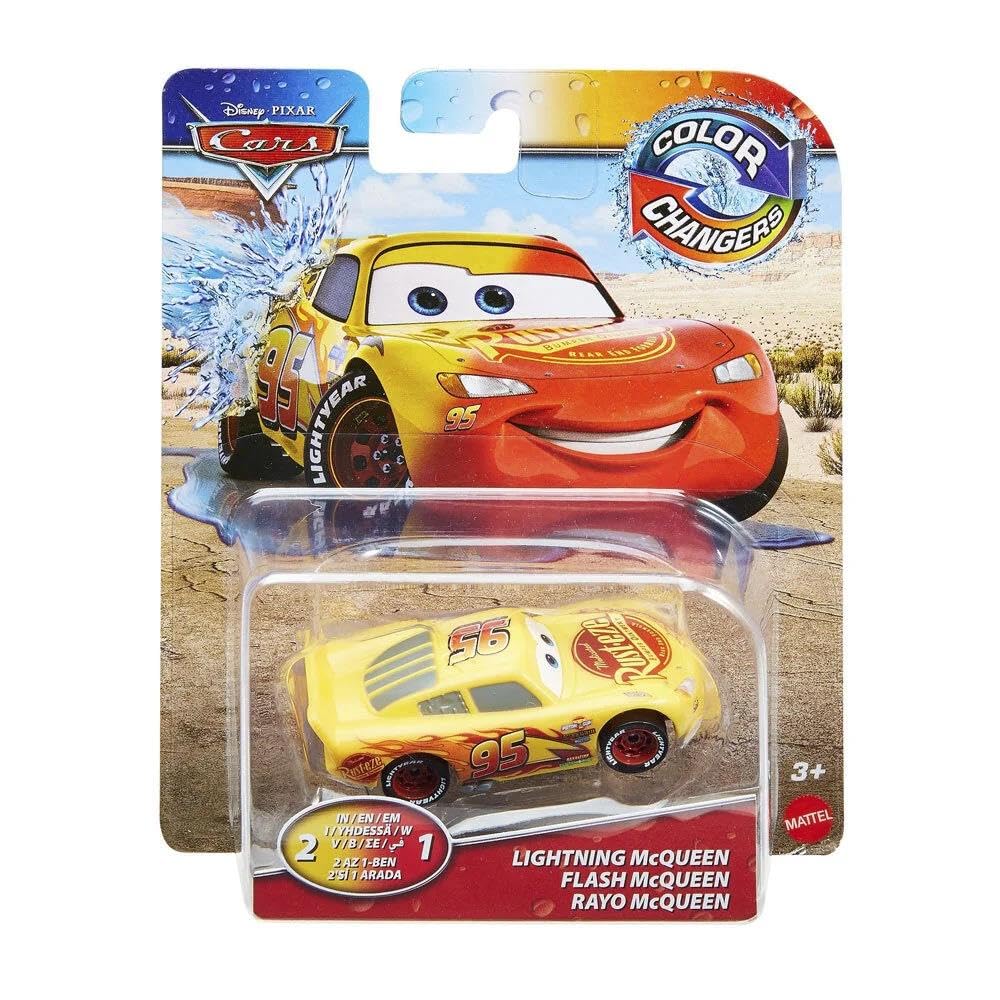 Foto 2 pulgar | Coche De Juguete Mattel Disney Cars Color Changer Cruisin Mcqueen - Venta Internacional.
