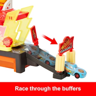 Foto 3 | Lavador de Autos Playset Mattel Disney Pixar Cars Changers - Venta Internacional