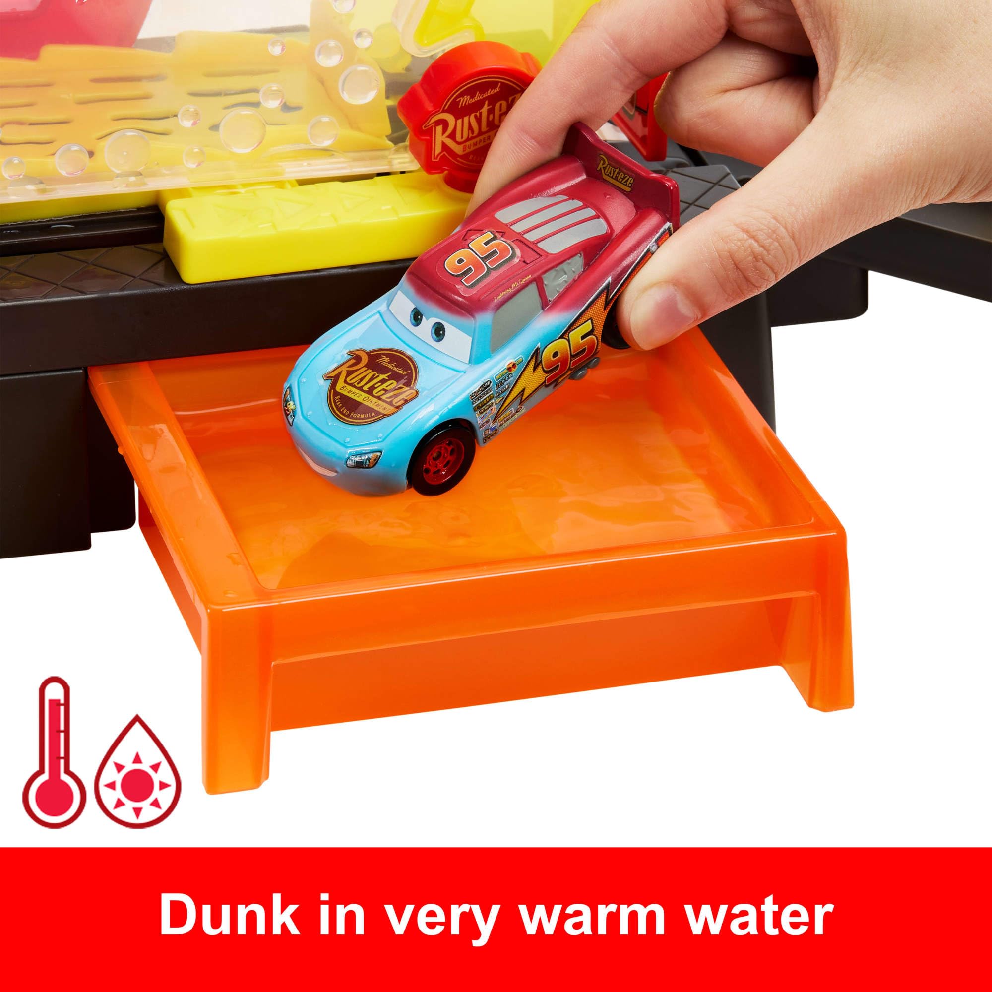 Foto 5 pulgar | Lavador de Autos Playset Mattel Disney Pixar Cars Changers - Venta Internacional