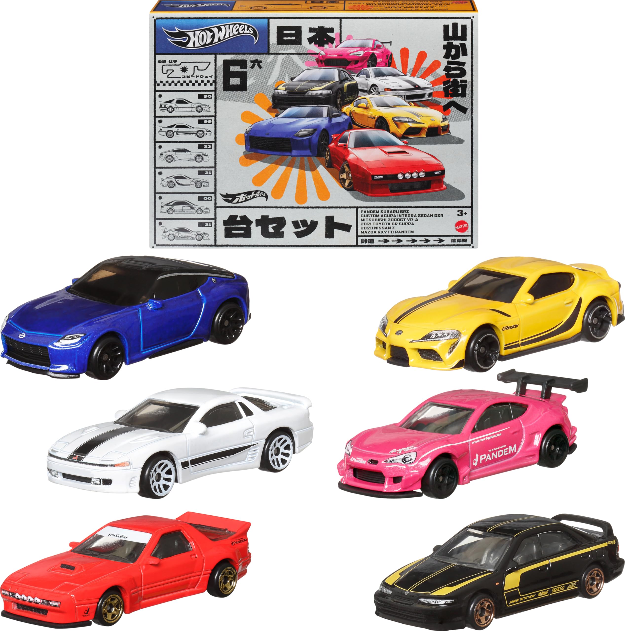 Foto 2 pulgar | Hot Wheels Car Culture Premium 6 Unidades - Venta Internacional