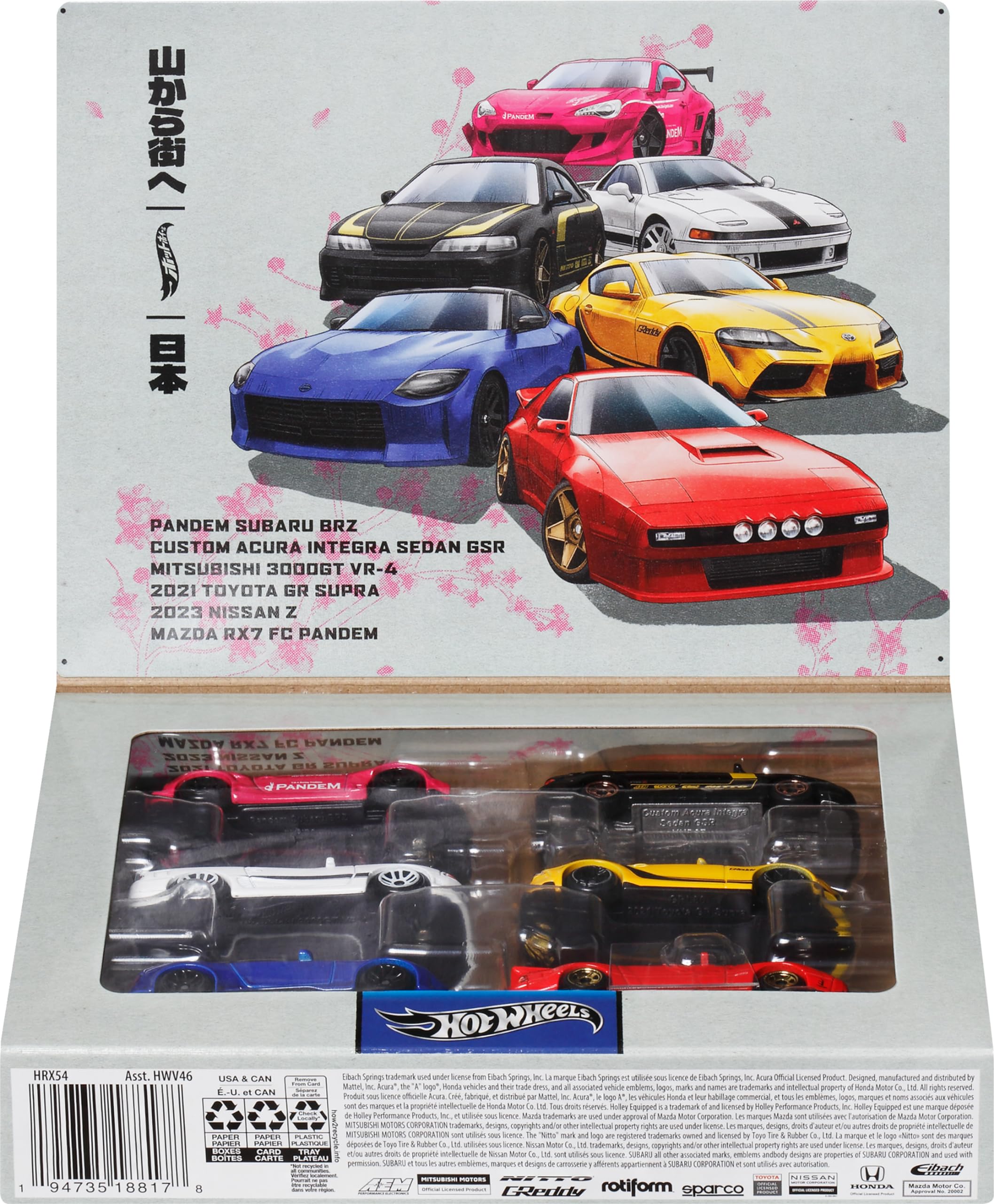 Foto 6 pulgar | Hot Wheels Car Culture Premium 6 Unidades - Venta Internacional