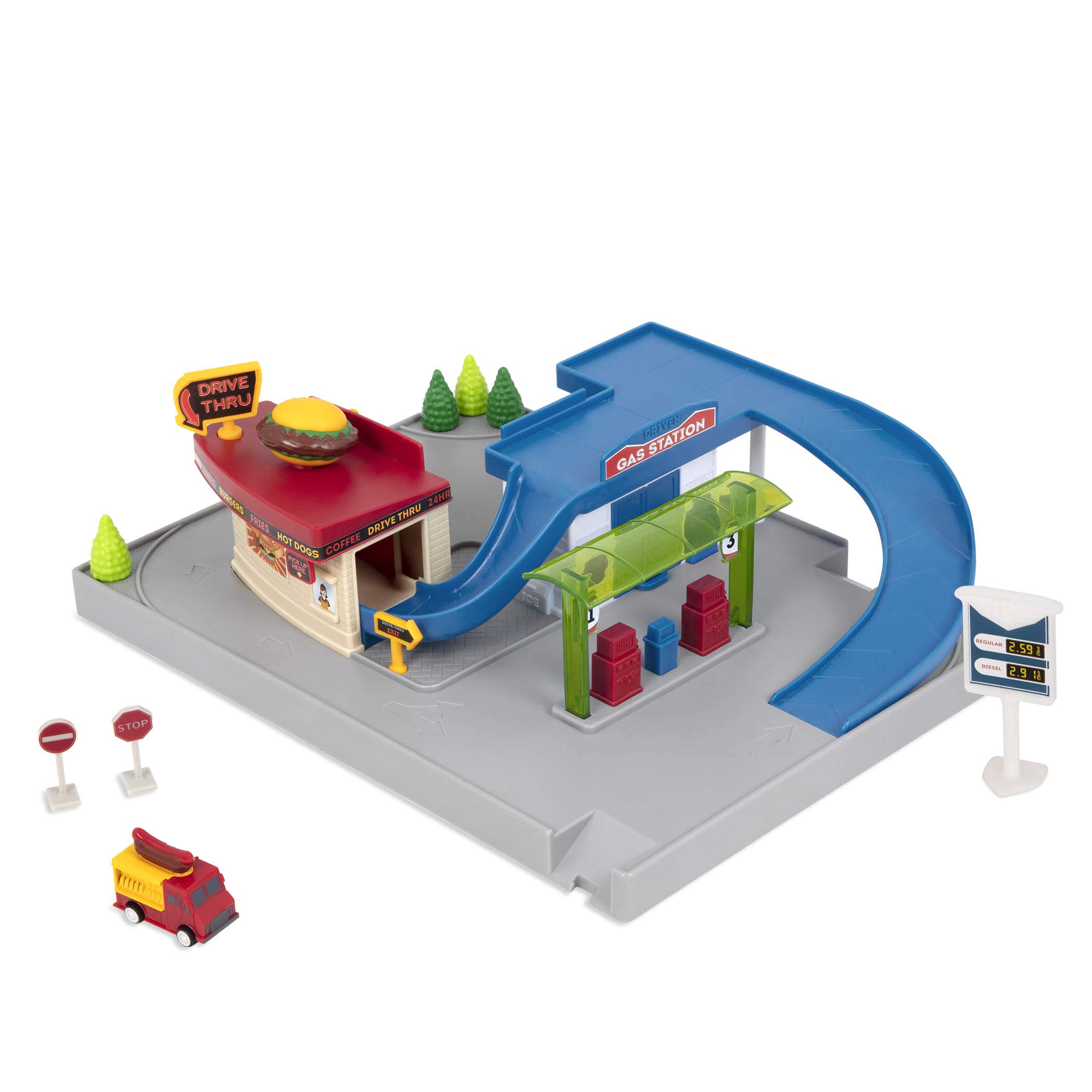 Foto 1 | Set de Juego Gasolinera y Restaurante Drive-Thru Driven by Battat - Venta Internacional