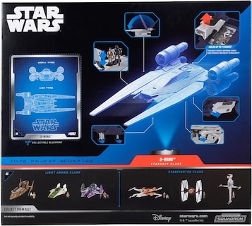Foto 4 | Caza Estelar U-wing Micro Galaxy Squadron Star Wars - Venta Internacional