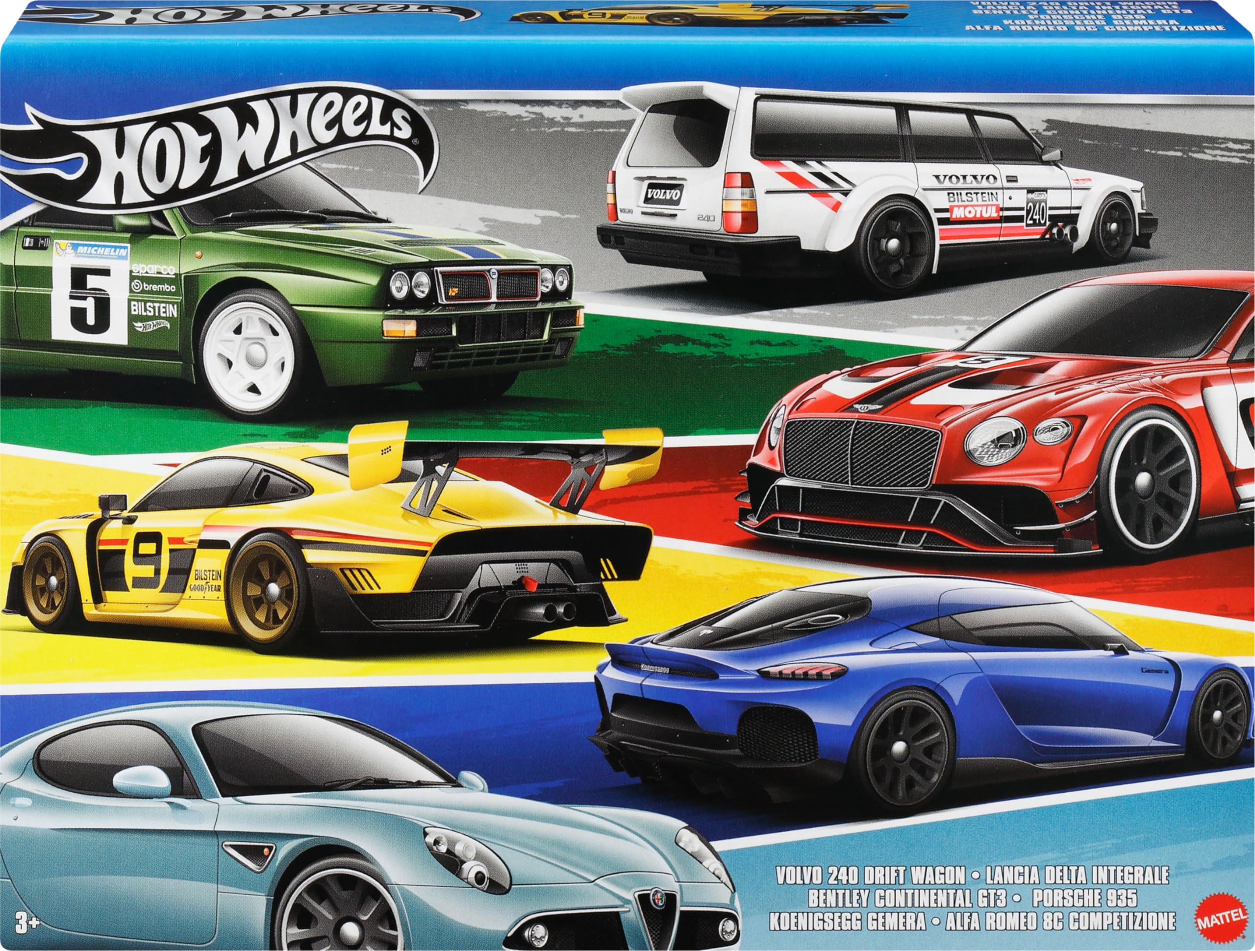 Foto 7 pulgar | Hot Wheels Car Culture Premium 6 Unidades - Venta Internacional
