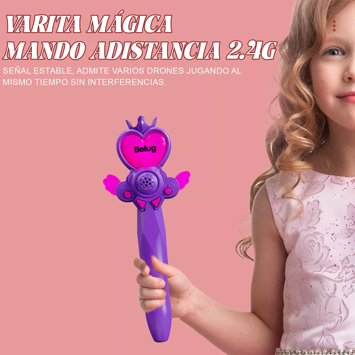 Foto 4 pulgar | Mini Drone Maripos Juguetes de Control Remoto Morado